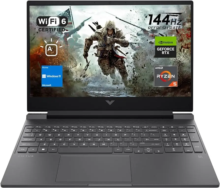 HP VICTUS 15-FA0032DX I7-12TH 15.6" 16GB RAM 512GB SSD TARJETA GRAFICA GTX 3050 4GB